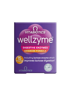 Vitabiotics - Vitabiotics Wellzyme Pokročilá formula tráviacich enzýmov (60 kapsúl)