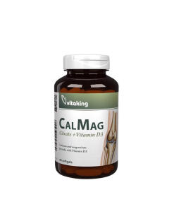 Vitaking - Vitaking CalMag Citrát + Vitamín D3 (90 mäkkých kapsúl)