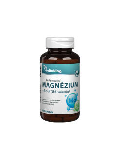 Vitaking - Vitaking Magnézium bisglycinát + Vitamín B6 (P5P) (60 kapsúl)