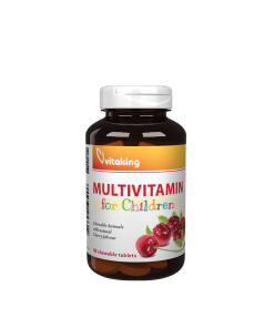 Vitaking - Vitaking Multivitamín pre deti (90 žuvacích tabliet)