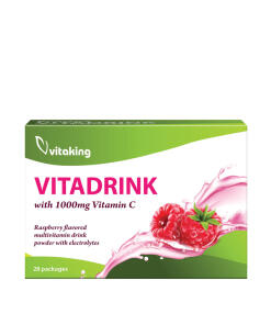 Vitaking - Vitadrink Multivitamín (28 balení, Malina)