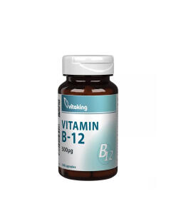 Vitaking - Vitamín B-12 500 mcg (100 kapsúl)