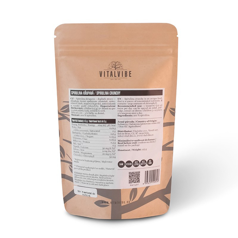 Vitalvibe - Chrumkavá spirulina – Obrázok 2
