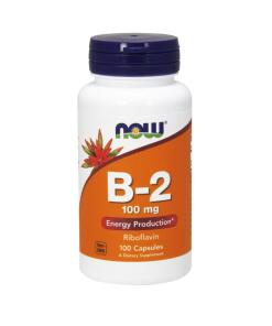 Vitamín B-2 Riboflavín, 100 mg - 100 kapsúl