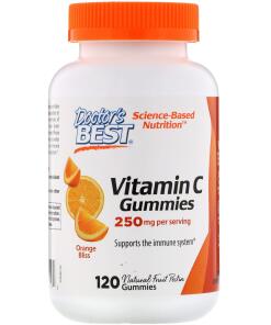 Vitamín C 250 mg, Pomarančová rozkoš - 120 želatínových cukríkov