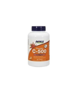 Vitamín C-500, žuvacie tablety, pomaranč - 100 ks