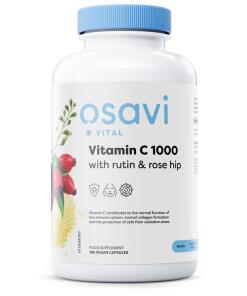 Vitamín C 1000 s rutínom a šípkami - 180 vegánskych kapsúl