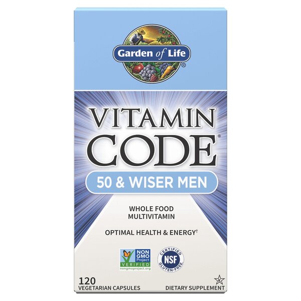 Vitamin Code 50 & Wiser Muži - 120 kapsúl