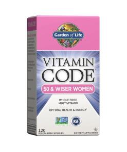 Vitamin Code 50 & Wiser Ženy - 120 kapsúl