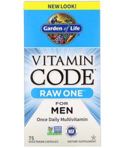 Vitamin Code RAW ONE pre mužov - 75 kapsúl