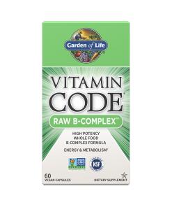 Vitamin Code Surový B-komplex - 60 vegánskych kapsúl