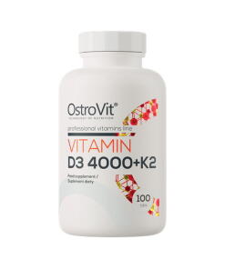 OstroVit - Vitamín D3 4000 + K2 - 100 tabliet