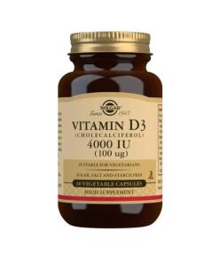 Vitamín D3 Cholekalciferol, 100 mcg - 60 kapsúl