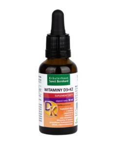 Krauterhaus Sanct Bernhard - Vitamín D3 + K2 (30 ml)