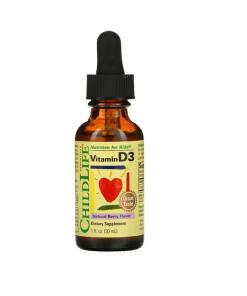 Vitamín D3, Prírodné Bobule - 30 ml