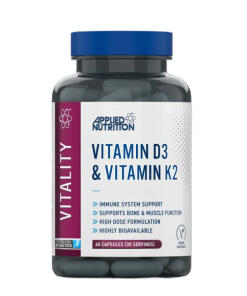 Applied Nutrition - Vitamín D3 & Vitamín K2 - 60 kapsúl