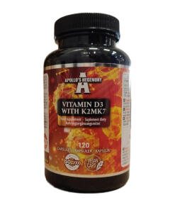 Apollo's Hegemony - Vitamín D3 s K2 MK7 - 120 vcaps