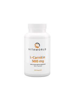 Vitaworld - L-karnitín 500 mg (100 kapsúl)