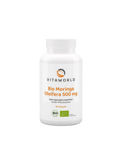 Vitaworld - Vitaworld Moringa Oleifera 500 mg Bio (120 kapsúl)