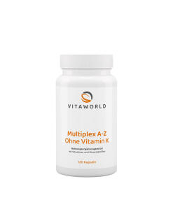 Vitaworld - Vitaworld Multiplex A-Z bez vitamínu K (120 kapsúl)