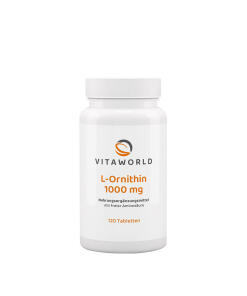 Vitaworld - Ornithín 1000 mg (120 tabliet)