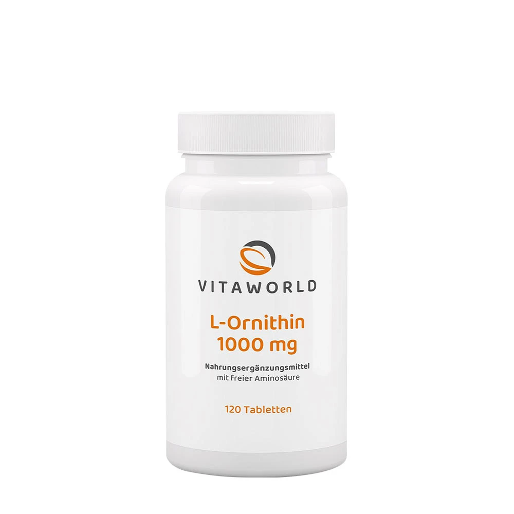 Vitaworld - Ornithín 1000 mg (120 tabliet)