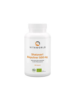 Vitaworld - Vitaworld Shatavari 500 mg Bio (180 kapsúl)