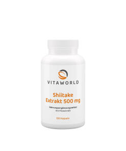 Vitaworld - Výťažok z Shiitake 500 mg (100 kapsúl)