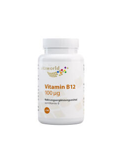 Vitaworld - Vitamín B12 100 mcg (180 kapsúl)