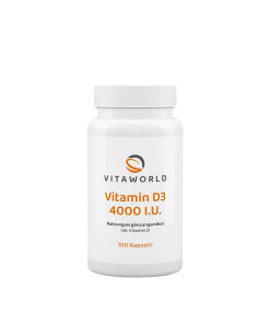 Vitaworld - Vitaworld Vitamín D3 4000 IU (100 kapsúl)