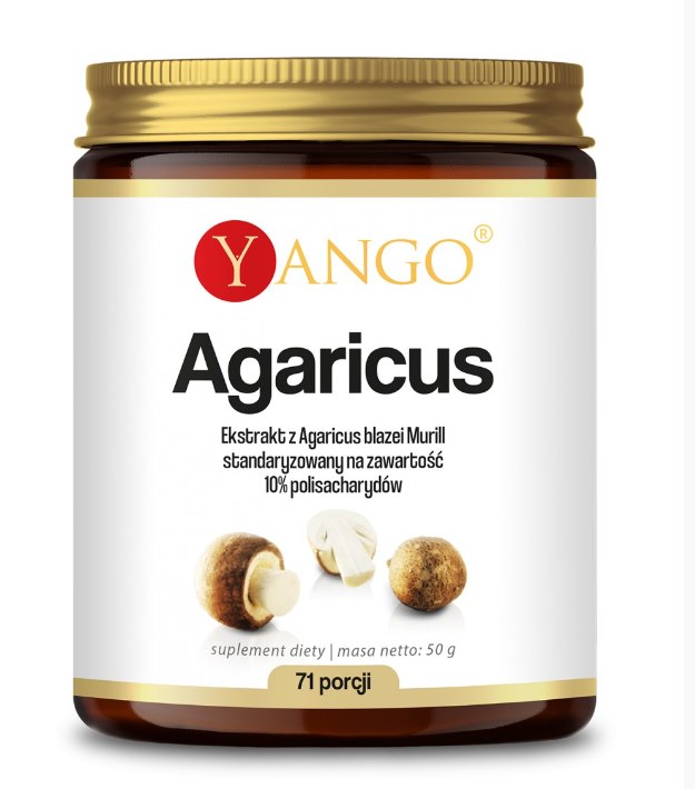Yango - Extrakt z Agaricus s 10 % polysacharidov (50 g)