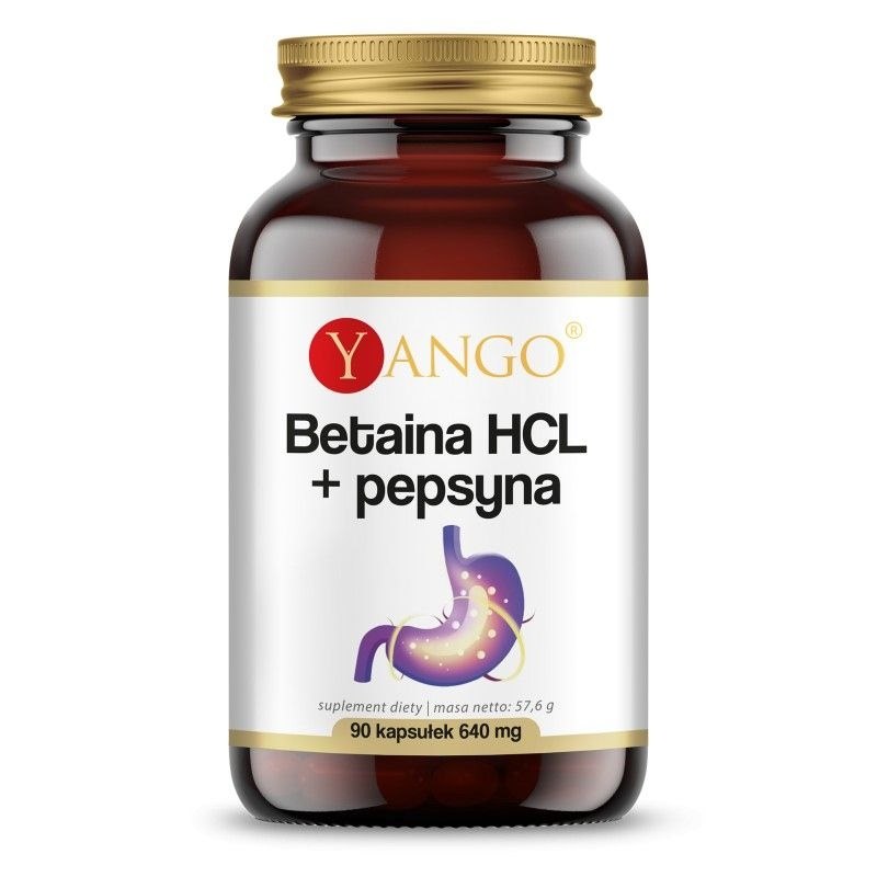 Yango - Betain HCL + pepsín (90 kapsúl)