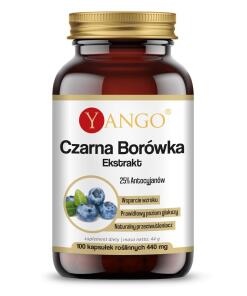 Yango - YANGO Čučoriedka čierna (100 kapsúl)