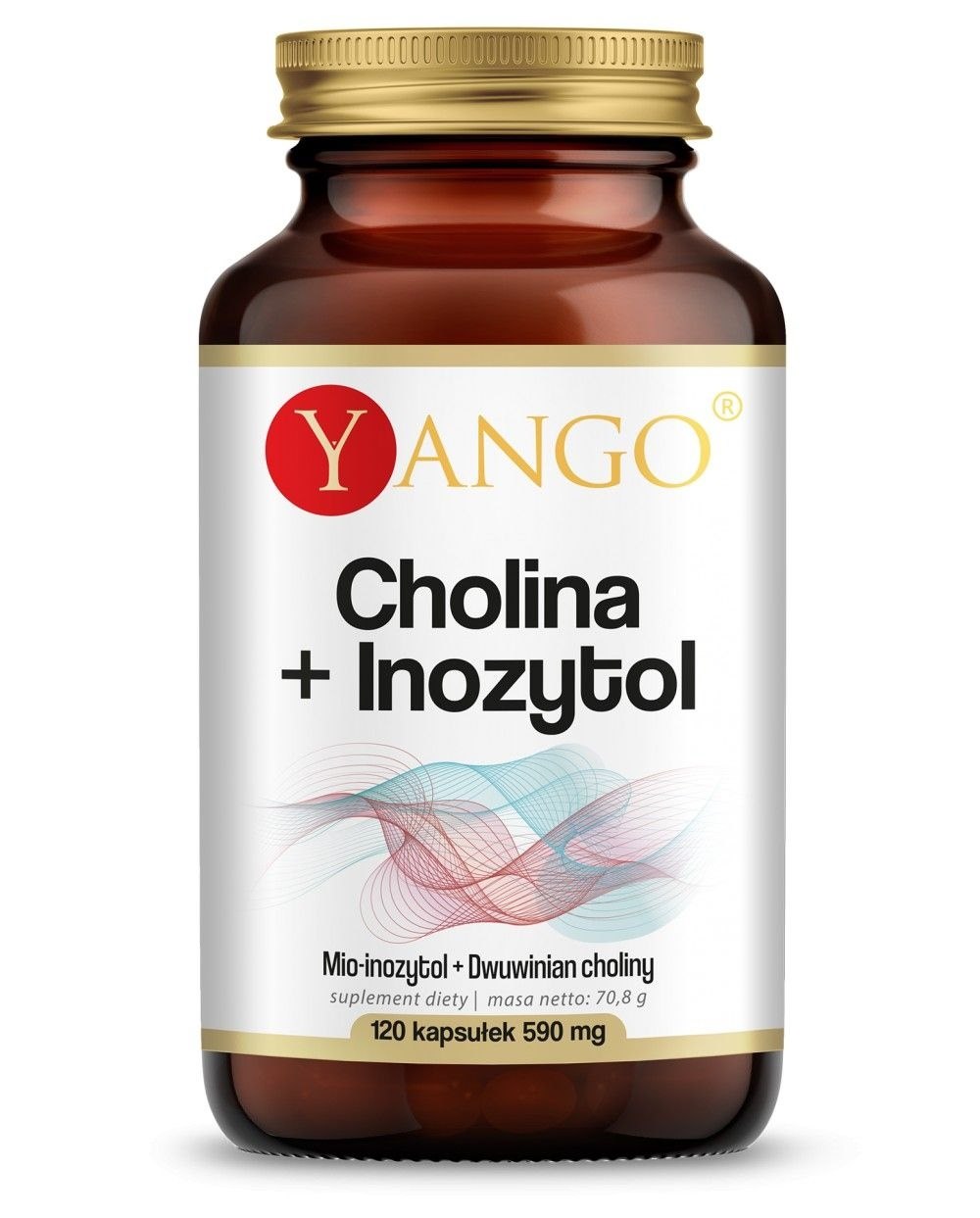 Yango - cholín + inozitol (120 kapsúl)