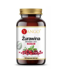 Yango - YANGO Brusnica - 50% proantokyanidínov - extrakt 150:1 (60 kapsúl)