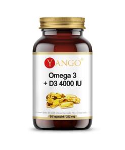 Yango - YANGO Omega 3+D3 4000IU (60 kapsúl)