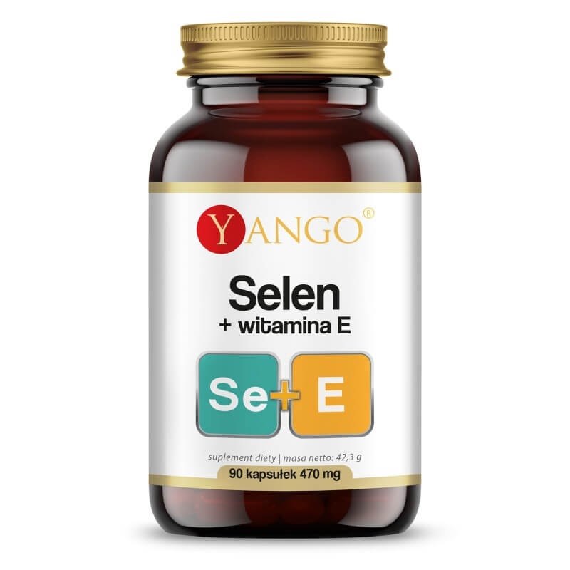 Yango - YANGO Selén + Prírodný vitamín E (90 kapsúl)