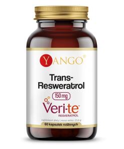 Yango - YANGO Trans-Resveratrol Veri-te, 150 mg (60 kapsúl)