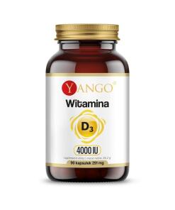Yango - YANGO Vitamín D3, 4000 IU, 100 mcg (90 kapsúl)