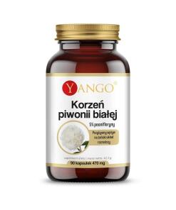 Yango - Koreň bielej pivónie - 5% paeoniflorín (90 kapsúl)