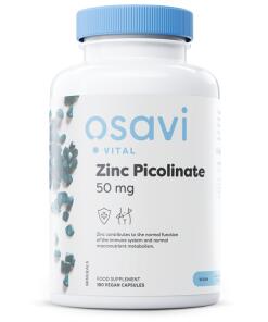 Zink pikolinát, 50 mg - 180 vegánskych kapsúl