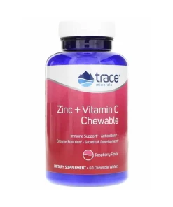 Zinok + Vitamín C na žuvanie, malina - 60 žuvacích tabliet