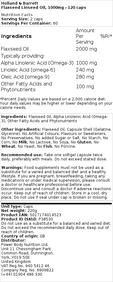 Ľanové semienka a ľanový olej – Obrázok 2