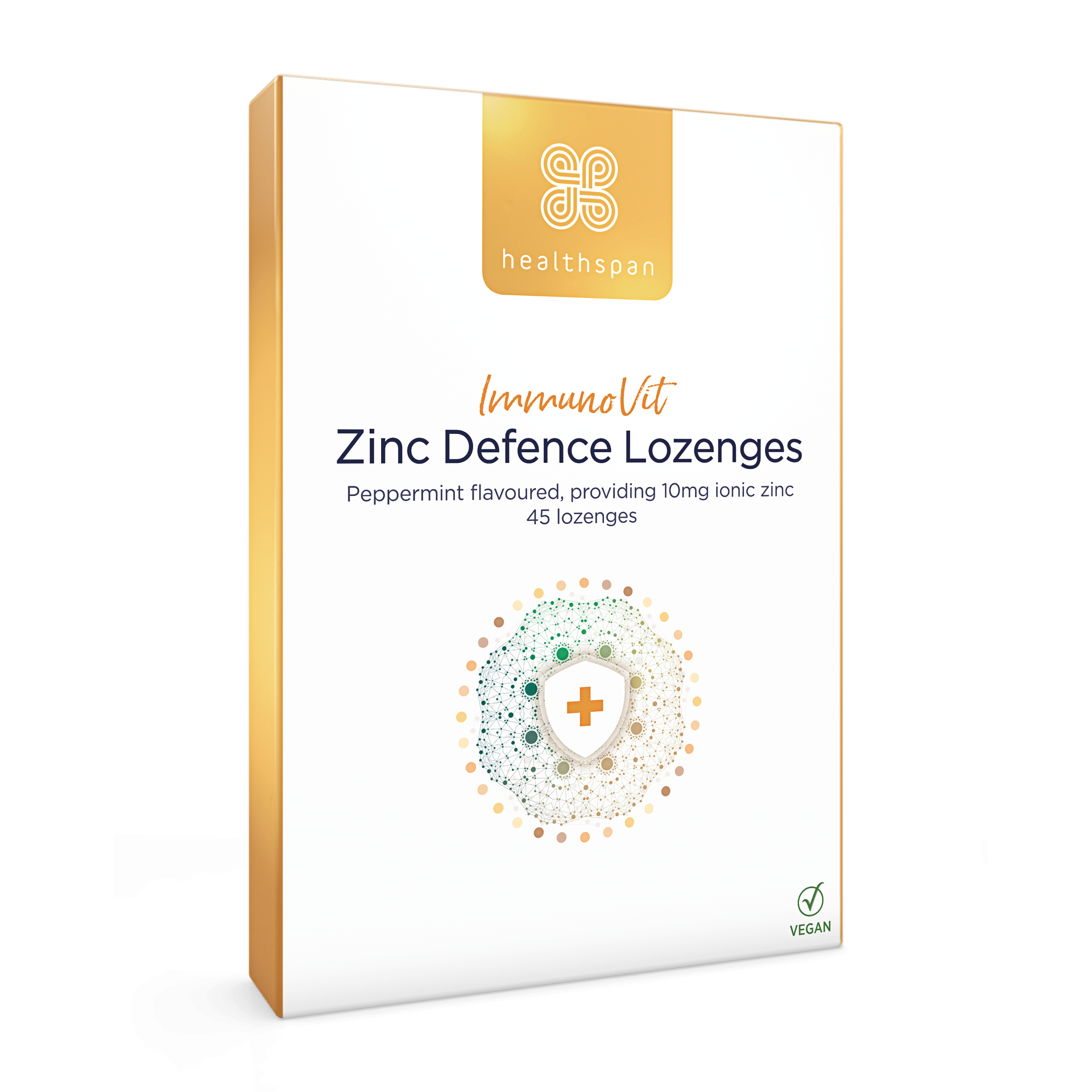 Immunovit Zinok Obrana Pastilky, Mäta - 45 Pastiliek