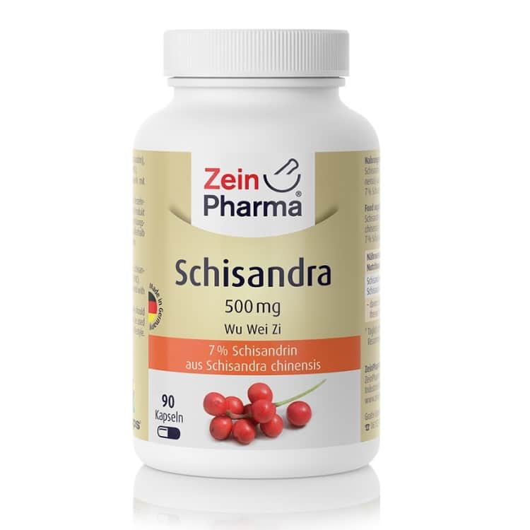 Schisandra, 500 mg - 90 kapsúl