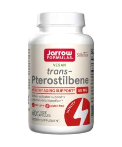 Trans-Pterostilbén, 50 mg - 60 rastlinných kapsúl