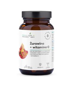 Aura Herbals - Brusnica + Vitamín C (60 kapsúl)