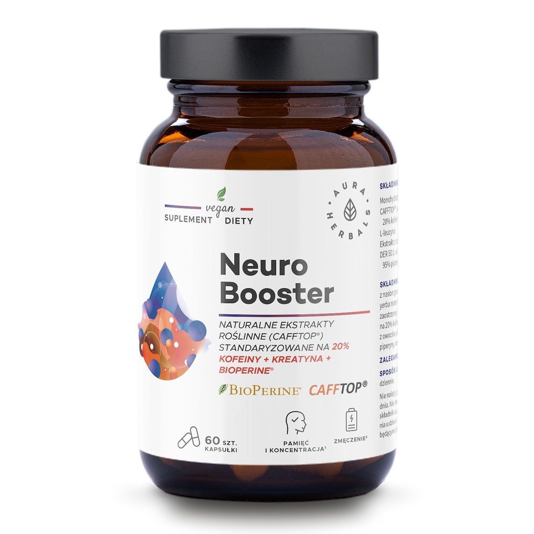 Aura Herbals - AURA HERBALS Neuro zosilňovač (60 kapsúl)