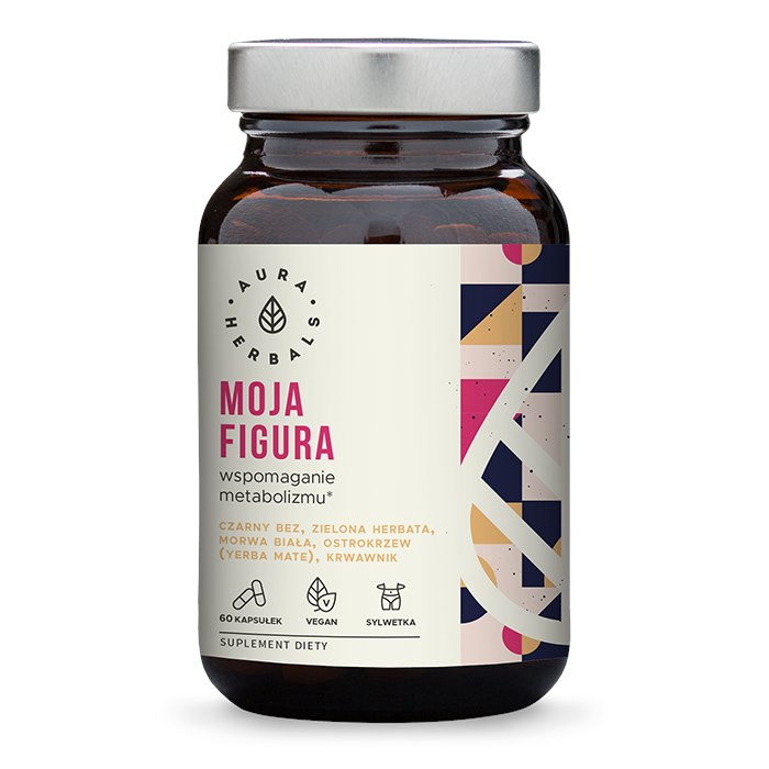 Aura Herbals - AURA HERBALS Podpora chudnutia, Metabolická podpora (60 kapsúl)