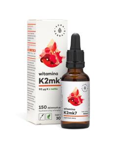 Aura Herbals - Vitamín K2, 90 mcg (30 ml)